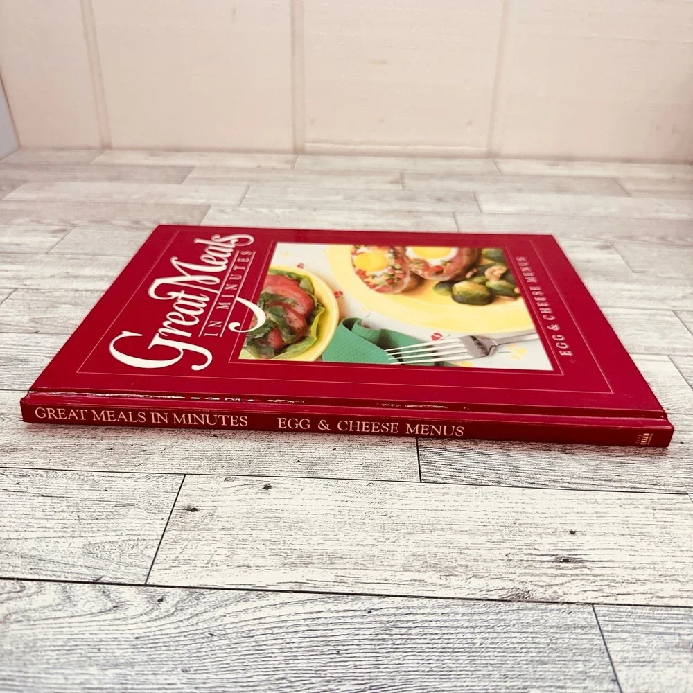 1984 Egg & Cheese Menus Great Meals in Minutes Time-Life Books Cookbook‎ HC Vtg